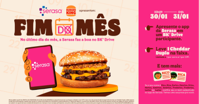 Burger King e Serasa distribuem sanduíche grátis na madrugada