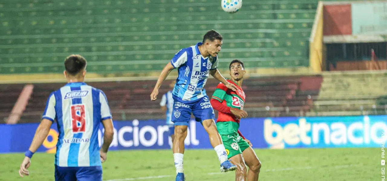 Virada épica no Canindé: Paysandu marca nos acréscimos