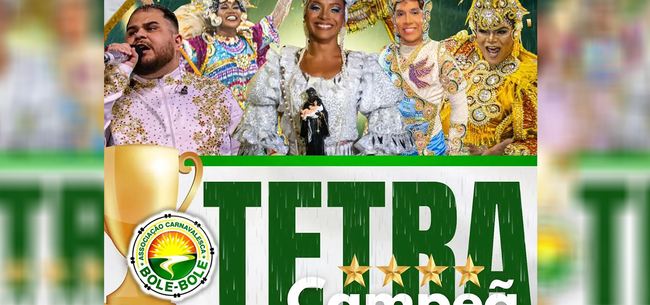 Bole Bole conquista o título do carnaval de Belém 2026
