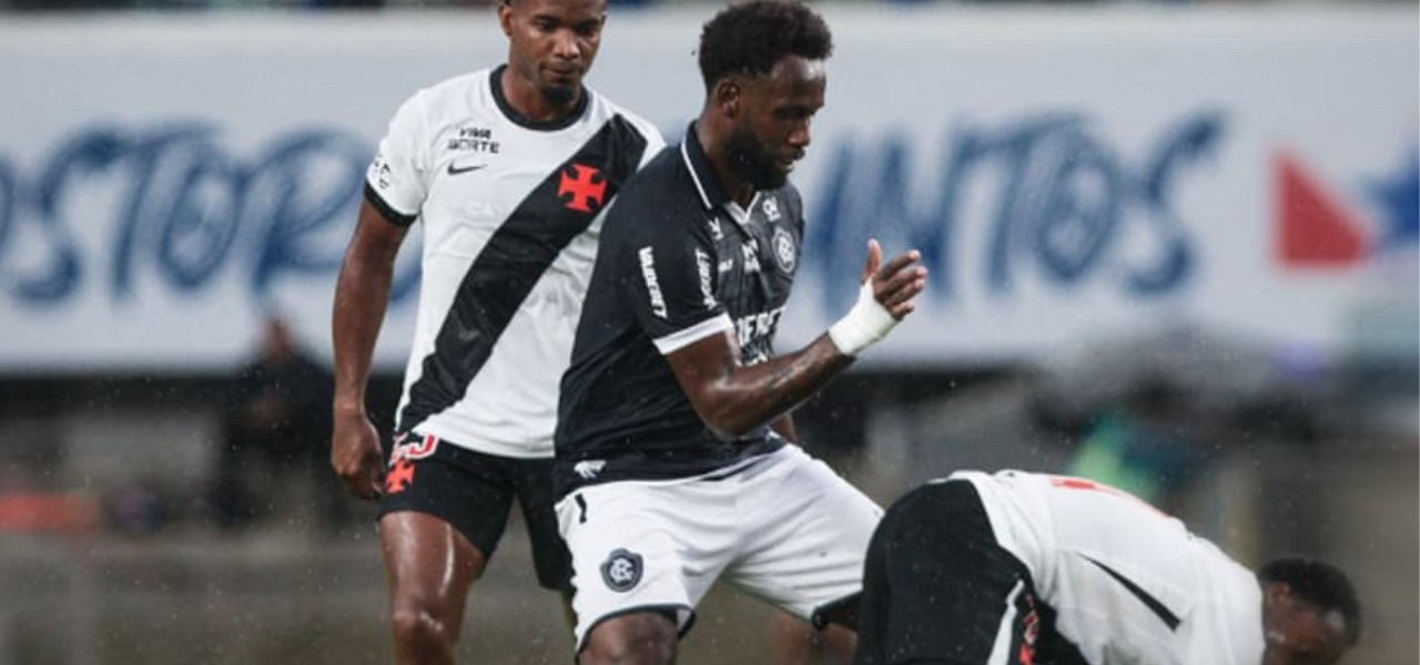 Remo sofre, mas arranca empate no fim contra o Vasco no Mangueirão