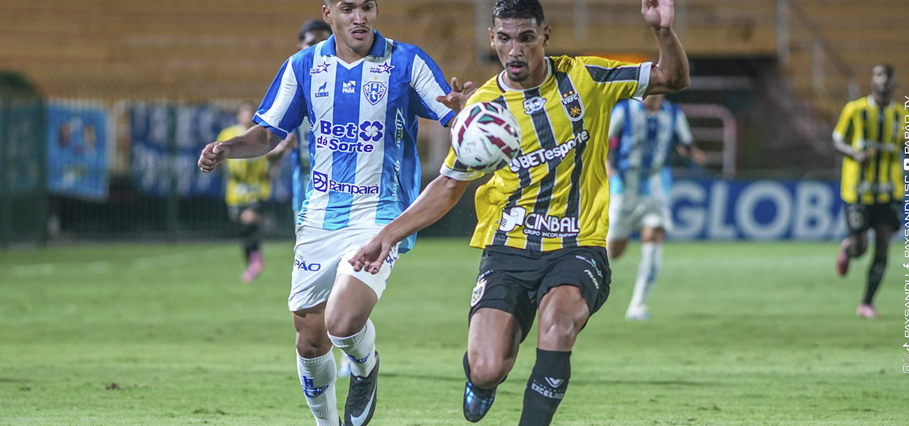 Paysandu estreia com vitória por 1 a 0 sobre o Volta Redonda fora de casa