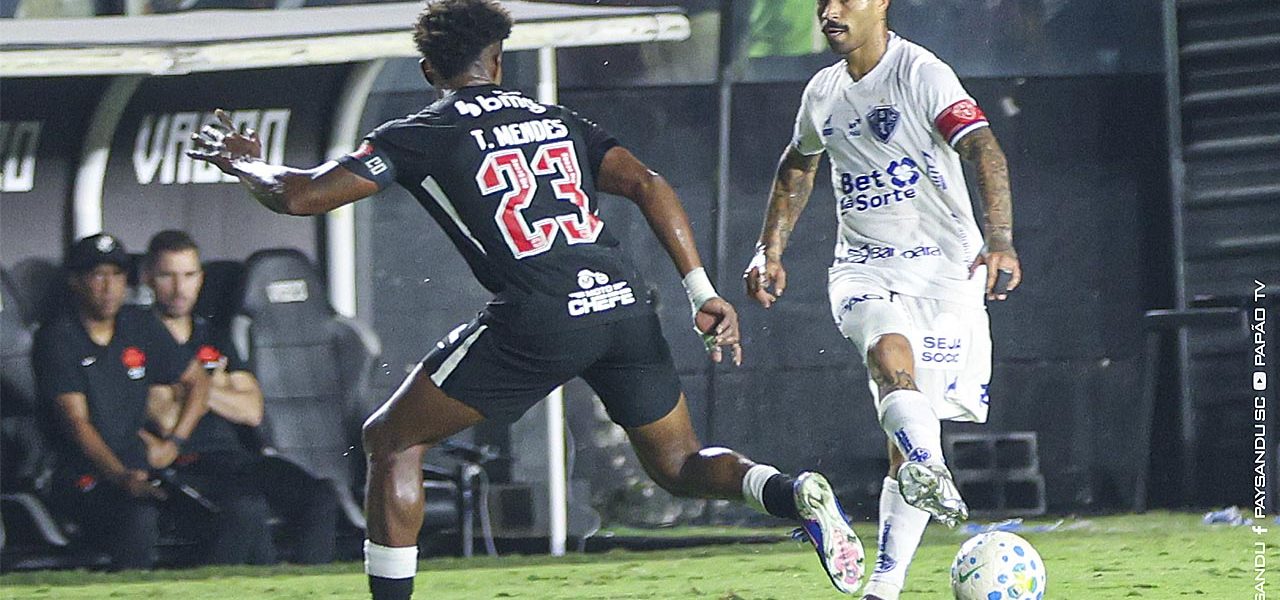Paysandu busca empate heroico, mas é eliminado pelo Vasco na Copa do Brasil