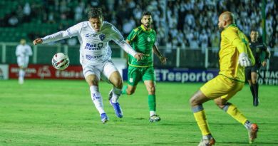 Com dois expulsos, Paysandu perde para o Figueirense fora de casa