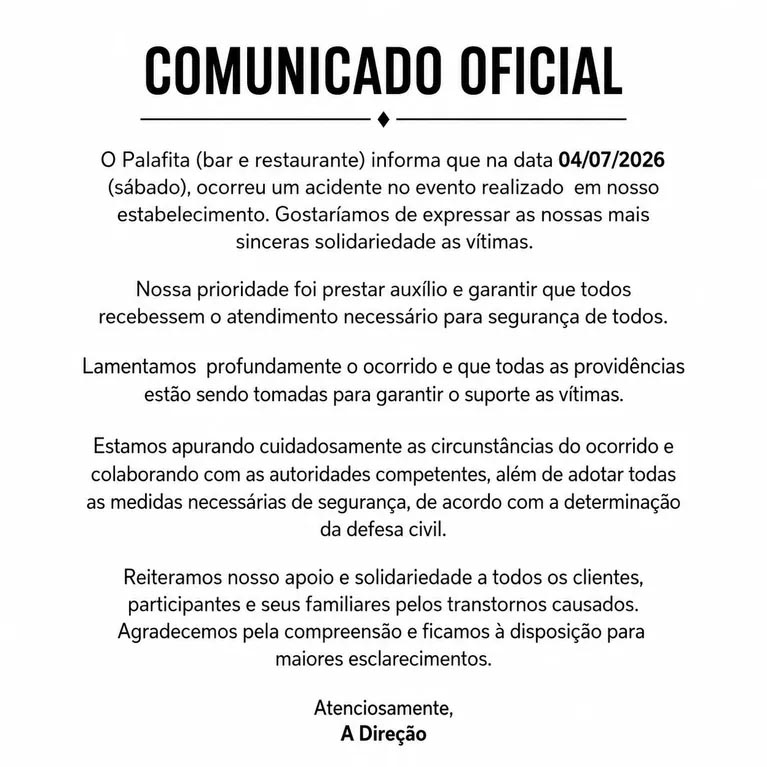 comunicado